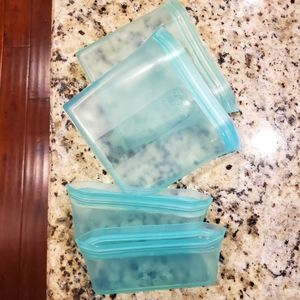 Set of 4 Zip Top Bags